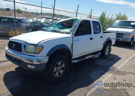 2004 Toyota Tacoma Prerunner V6 z USA, uszkodzony, nr VIN 5TEGN92N74Z344119